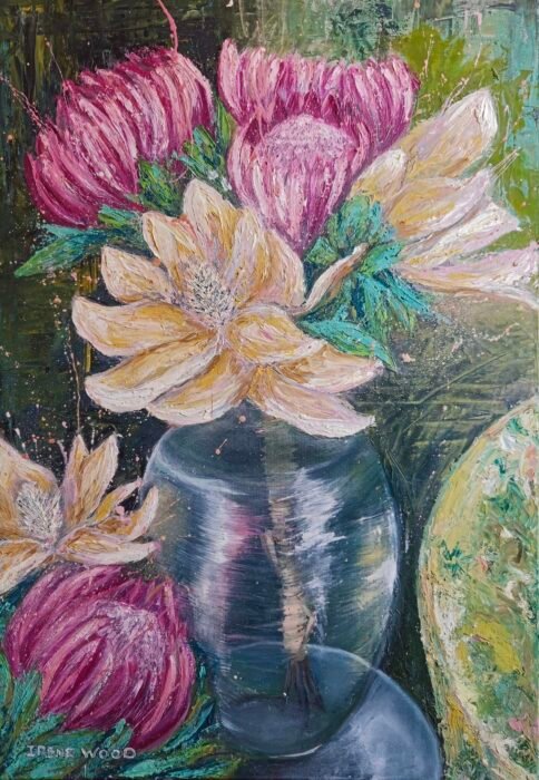 Faux Fresh By Irene Wood Oil on Canvas 700mm x 1000mm Created Nov 2024 Faux Fresh By Irene Wood Oil on Canvas 700mm x 1000mm Created Nov 2024